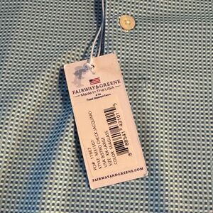 Fairway & Greene Men's Jacquard Button Down Shirt